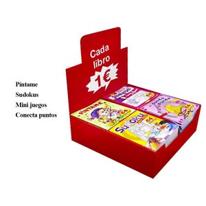 MINILIBROS PASATIEMPOS COLOREAR REED