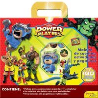 POWER PLAYERS. MALETIN DE CUENTOS, ACTIVIDADES Y PEGATINAS
