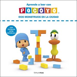 APRENDE A LEER CON POCOYO DOS MONSTRUOS EN LA CIUDAD