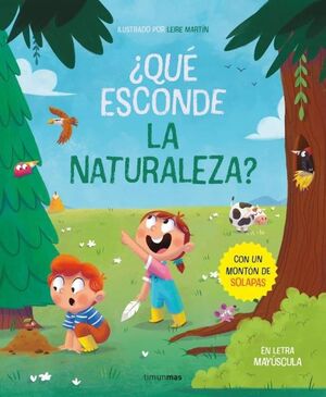 QUE ESCONDE LA NATURALEZA. LIBRO CON SOLAPAS