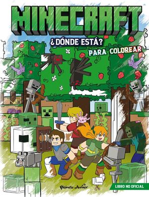 MINECRAFT. DONDE ESTA PARA COLOREAR