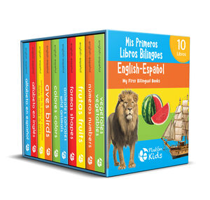PACK MIS PRIMEROS LIBROS BILINGUES ENGLISH ESPAÑOL