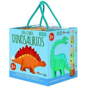 LIBRO PUZZLE. ECO CUBOS DINOSAURIOS