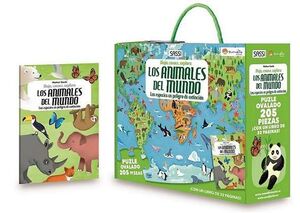 LIBRO PUZZLE. LOS ANIMALES DEL MUNDO PUZLE OVALADO
