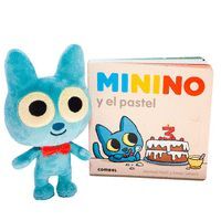 PACK MININO Y EL PASTEL + PELUCHE