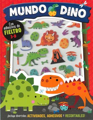 MUNDO DINO FIELTRO 3-D