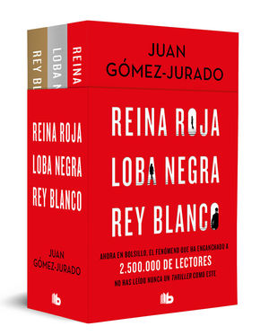 TRILOGIA REINA ROJA (PACK CON: REINA ROJA  LOBA NEGRA  REY BLAN