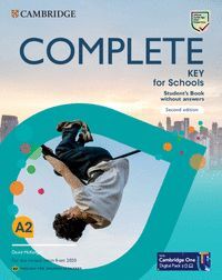 COMPLETE KEY FOR SCHOOLS ENGLISH FOR SPANISH SPEAKERS SECOND EDITION STUDENTS BOOK CAMBRIDGE