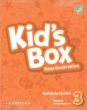 3EP. KIDS BOX NEW GENERT 3 ALUMNO PACK ANDLUCIA CAMBRIDGE