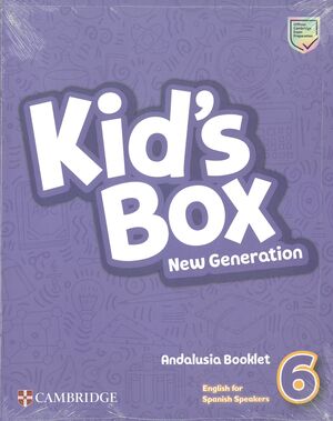 6EP. KIDS BOX NEW GENERT 6 ALUMNO PACK ANDALUCIA CAMBRIDGE