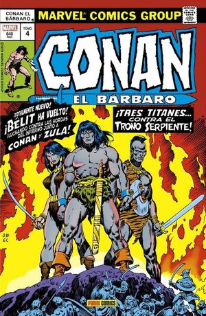 CONAN BARBARO 04 ETAPA MARVEL ORIGINAL