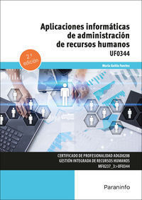 APLICACIONES INFORMATICAS DE ADMINISTRACION DE RECURSOS HUMANOS PARANINFO