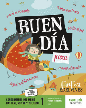 1EP. CONOCIMIENTO DEL MEDIO PAUTA TRIMESTRES ANDALUCIA PROYECTO FANFEST 2023 EDELVIVES