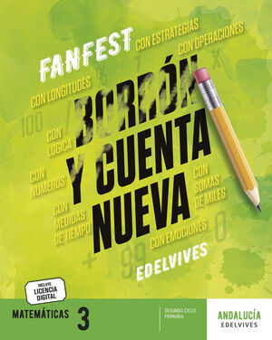 3EP. MATEMATICAS ANDALUCIA PROYECTO FANFEST EDELVIVES