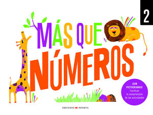 4AÑOS. MAS QUE NUMEROS 2 EDELVIVES