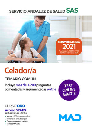 TEMARIO COMUN CELADOR/A DEL SERVICIO ANDALUZ DE SALUD MAD