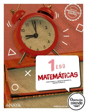1ESO. MATEMATICAS OPERACICON MUNDO ANAYA