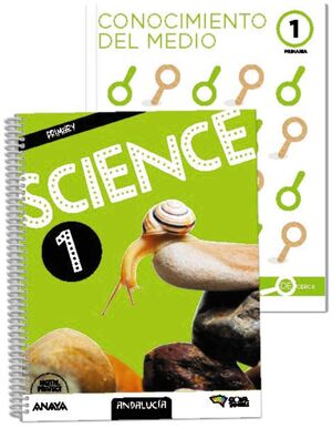1EP. SCIENCE 1. PUPILS BOOK + DE CERCA ANDALUCIA ANAYA