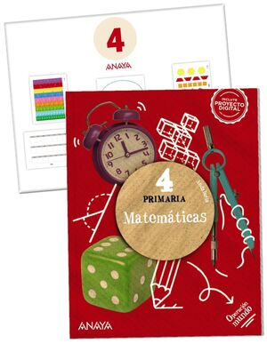 4EP. MATEMATICAS (INCLUYE MATERIAL MANIPULATIVO) OPERACION MUNDO 2023 ANAYA