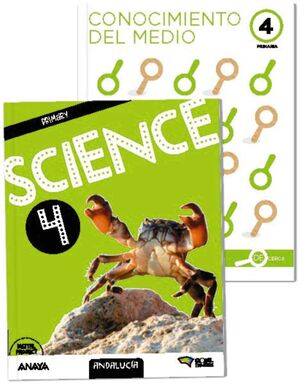 4EP. SCIENCE PUPILS BOOK + DE CERCA ANDALUCIA 2023 ANAYA