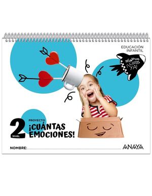 4AÑOS. CUANTAS EMOCIONES NIVEL 2 ANAYA
