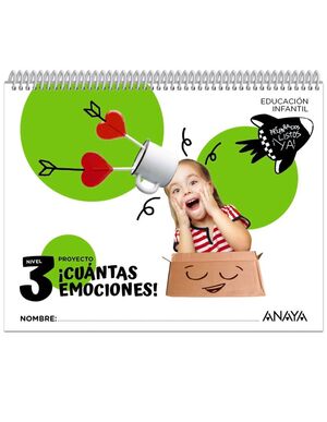5AÑOS. CUANTAS EMOCIONES NIVEL 3 ANAYA