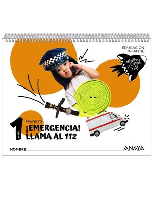 3AÑOS. EMERGENCIA LLAMA AL 112 NIVEL 1 ANAYA