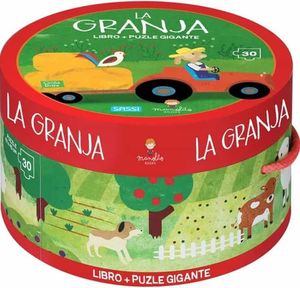 CAJA REDONDA LA GRANJA 2020. LIBRO + PUZZLE GIGANTE