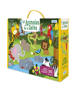 LIBRO PUZZLE. LOS ANIMALES DE LA SELVA
