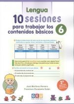 6EP. 10 SESIONES PARA TRABAJAR CONTENIDOS BASICO 6