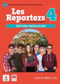 4ESO. LES REPORTERS (A2.2) LIVRE(+CD) ANDALUCIA DIFUSION
