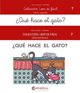 LEER ES FACIL 7. QUE HACE EL GATO