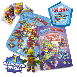 LIBRO COLECCIONISTA COMICS SUPERTHINGS - KK Y GK SERIES VERSIÓN LATA