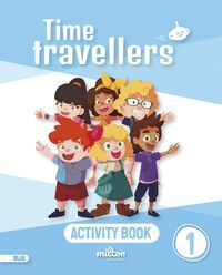 1EP. TIME TRAVELLERS BLUE ACTIVITY BOOK ENGLISH MILTON