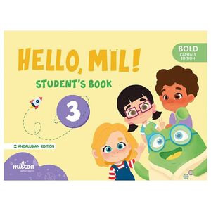 5AÑOS. HELLO MIL 3 BOLD ENGLISH 3 STUDENTS BOOK ANDALUCIA MILTON