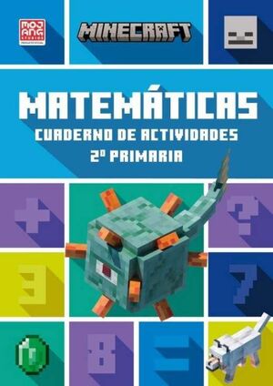 2EP. MINECRAFT OFICIAL CUADERNO DE ACTIVIDADES, MATEMATICAS