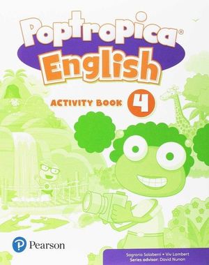 4EP. POPTROPICA ENGLISH 4 ACTIVITY BOOK PEARSON