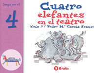 EL ZOO DE LAS NUMEROS 4. CUATRO ELEFANTES EN EL TEATRO
