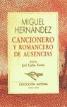 CANCIONERO Y ROMANCERO DE AUSENCIAS