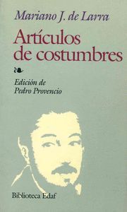 ARTÍCULOS DE COSTUMBRES