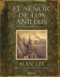 SEÑOR DE LOS ANILLOS CUADERNO DE BOCETOS