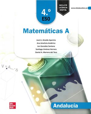 4ESO. MATEMATICAS A ANDALUCIA MCGRAW HILL