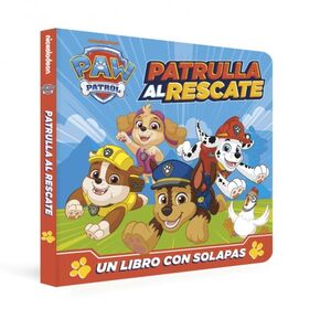 PAW PATROL PATRULLA CANINA. LIBRO DE CARTON CON SO