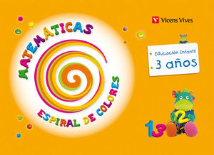 ESPIRAL DE COLORES MATEMATICAS P-3