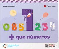 3AÑOS. MAS QUE NUMEROS CUADERNO 1 VICENS-VIVES