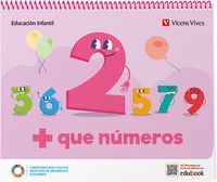 3AÑOS. MAS QUE NUMEROS CUADERNO 2 VICESN-VIVES