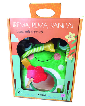 REMA, REMA, RANITA LIBRO INTERACTIVO PARA BEBES