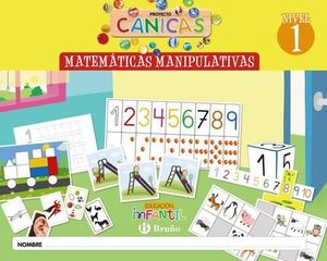 3AÑOS. MATEMATICAS MANIPULATIVAS CANICAS NIVEL 1 BRUÑO