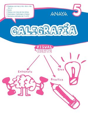 3EP. CALIGRAFIA 5 VISUALMENTE 17 ANAYA