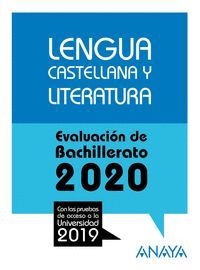 SELECTIVIDAD LENGUA CASTELLANA Y LITERATURA 2020